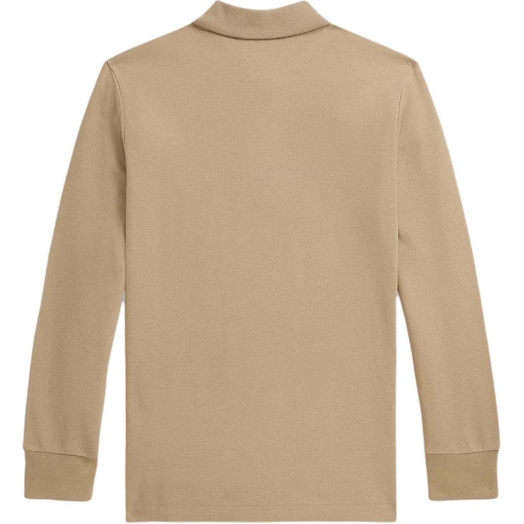 Polo Ralph Lauren Polo a Manica Lunga in Rete di Cotone Top Bambino 323703634-070