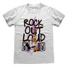 Disney Unisex Adult Rock Out Loud Mickey T-Shirt