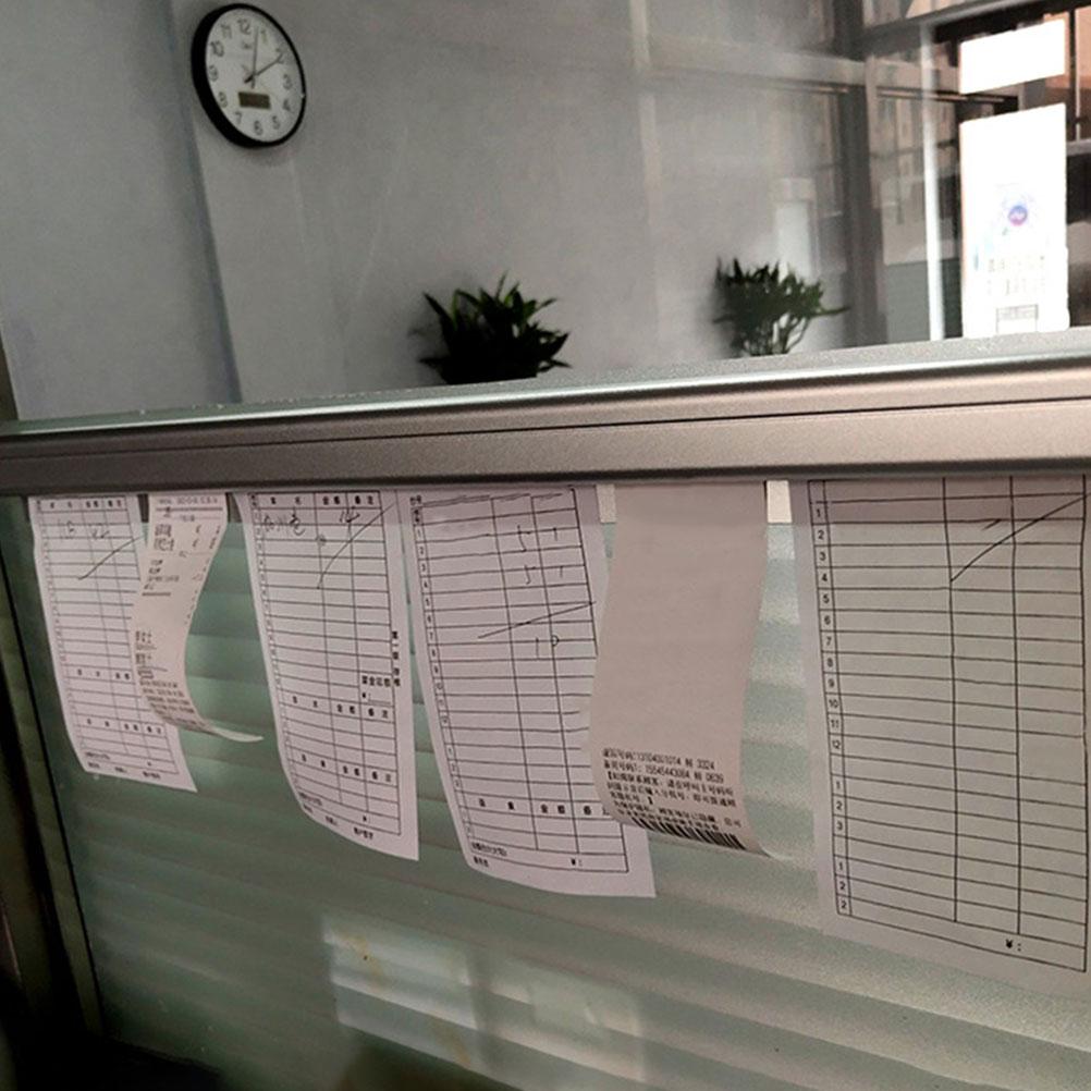 2 ks vkládač Kuchyňský držák lístků Jídelna Skluzavka Potvrzení do restaurace Kovový stojan pro kuchaře Klip z hliníkové slitiny