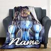 Customiz Name Personality Skibidi Toilet Blanket Soft &Warm Sofa Office Bed Travel Lunch Break Blanket, Gift Suitable All Seasons