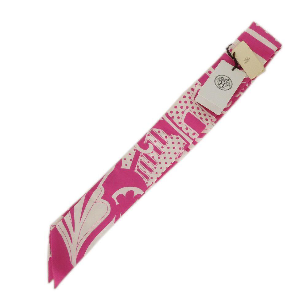 Used 9212 Twilly 7955 Faubourg Rainbow Pink and White Two-Tone Watch, Unused Faubourg Rainbow 13815 Rose Vif Women's
