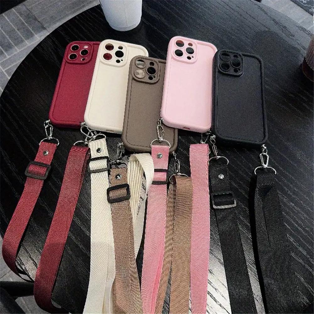 Pouzdro Redmi Note14Pro 5G s řetízkem na krk Crossbody Řetízek na telefon Pro Xiaomi Redmi Note 14 14Pro 13 14ProPlus Pro+ Měkké pouzdro