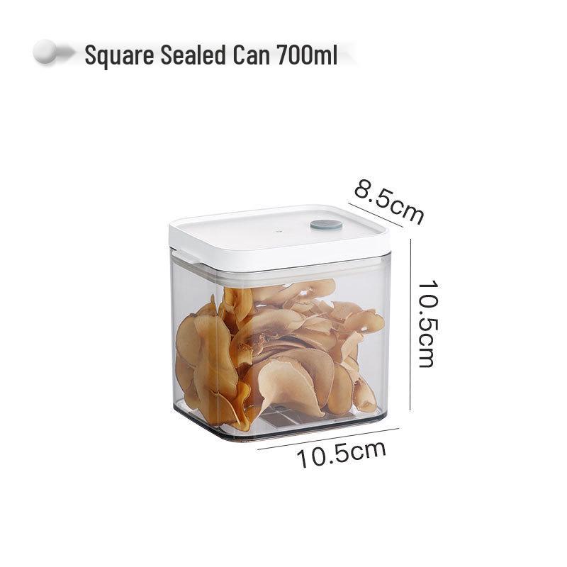Sealed Plastic Storage Container for Cereal, Grains, Nuts, and Beans