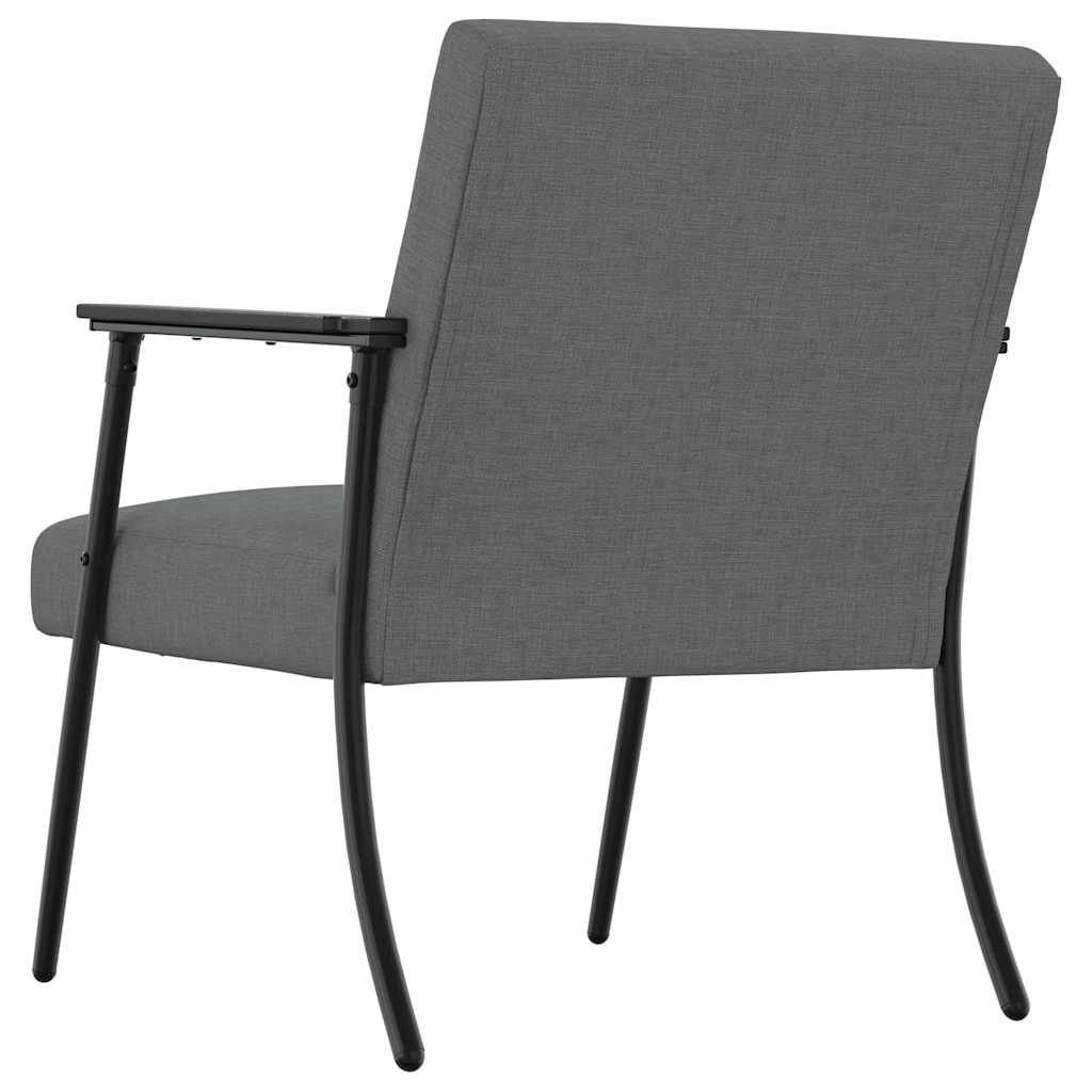 Armchair Dark Grey Fabric