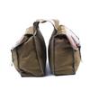 Universal Motorcycle Cycling Canvas Side Saddlebag Back Pack for Motorbike 2 Colors