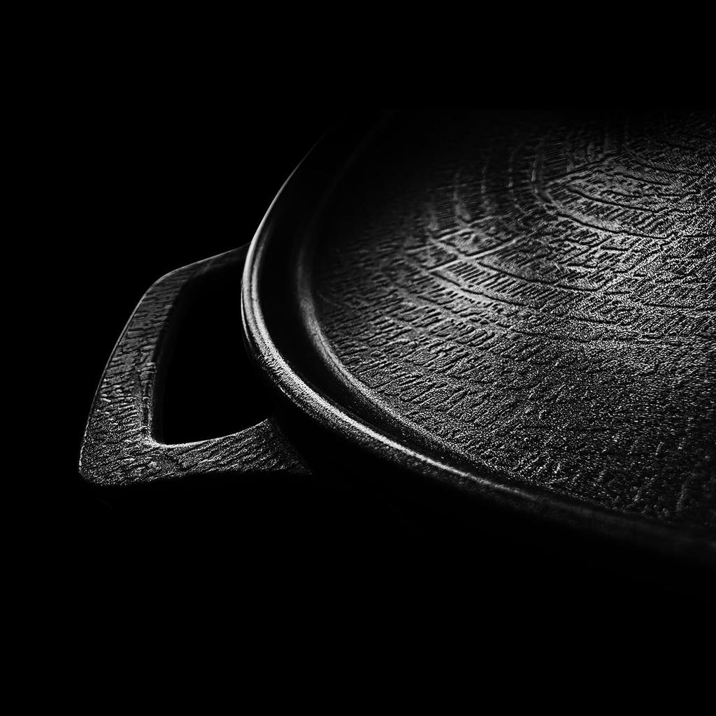 JHQ Multi Gruppo Autentico IH Fiamma Cucina Padella da Frittura da Bordo per Esterno, Prodotto, Uso Singolo/Piccolo, Leggero, Compatto, e Compatibile, e Uso,