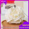Pearl Bath Lace Flower Massage Scrubbing Bath Towel - Ultra Soft, Anti-Shedding Bath Ball