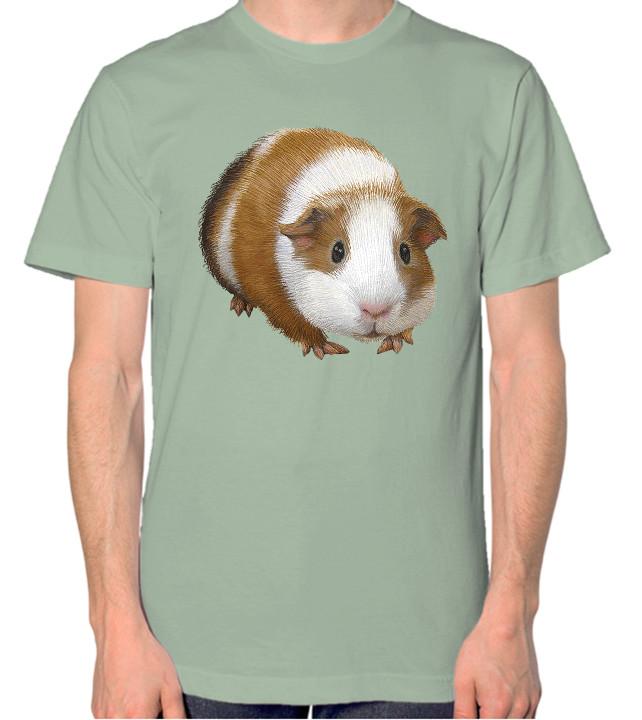 Guinea Pig T-Shirt Men Women Unisex Top S разноцветный
