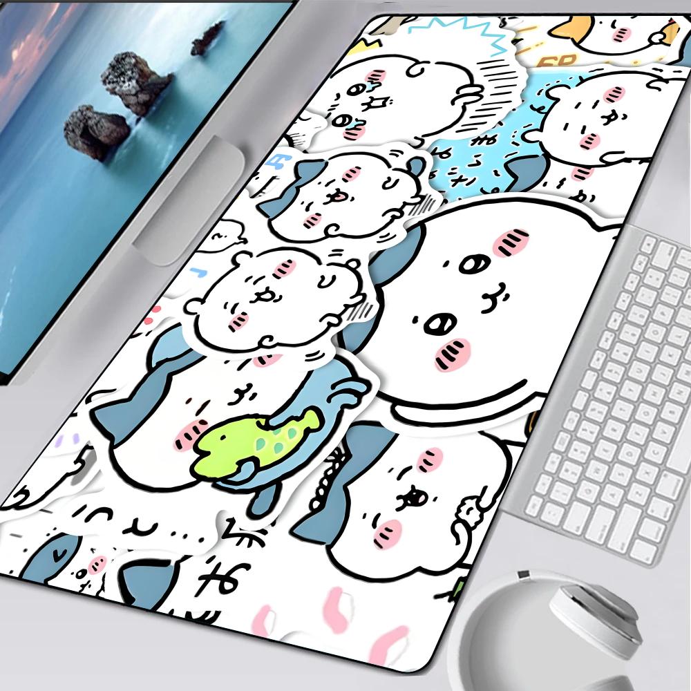 Kawaii C-Chiikawas Mouse Pad Rubber Mat Laptop Xxl Mousepad Notebook Gamer Computer Table Gaming Accessories