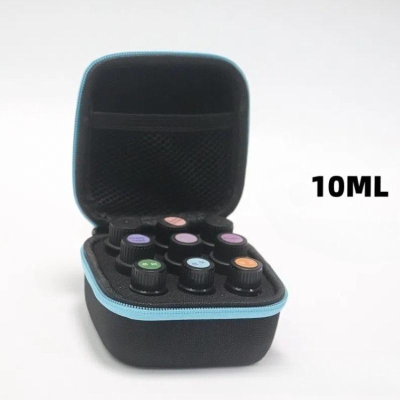 Durable Eva Storage Case 10Ml/9 Vials Large Capacity Waterproof Insulin Organizer Wear-Resistant Essentials Oil Case For Travel