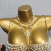 European Style Beaded Tassel Chest Chain Strappy Women's Vest for Beach Parties