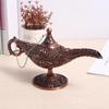 European Aladdin's Lamp Gold Retro Pattern Figurine: Classical Style Decorative Craft