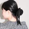 Bunny bun cover, DOTTY BLACK