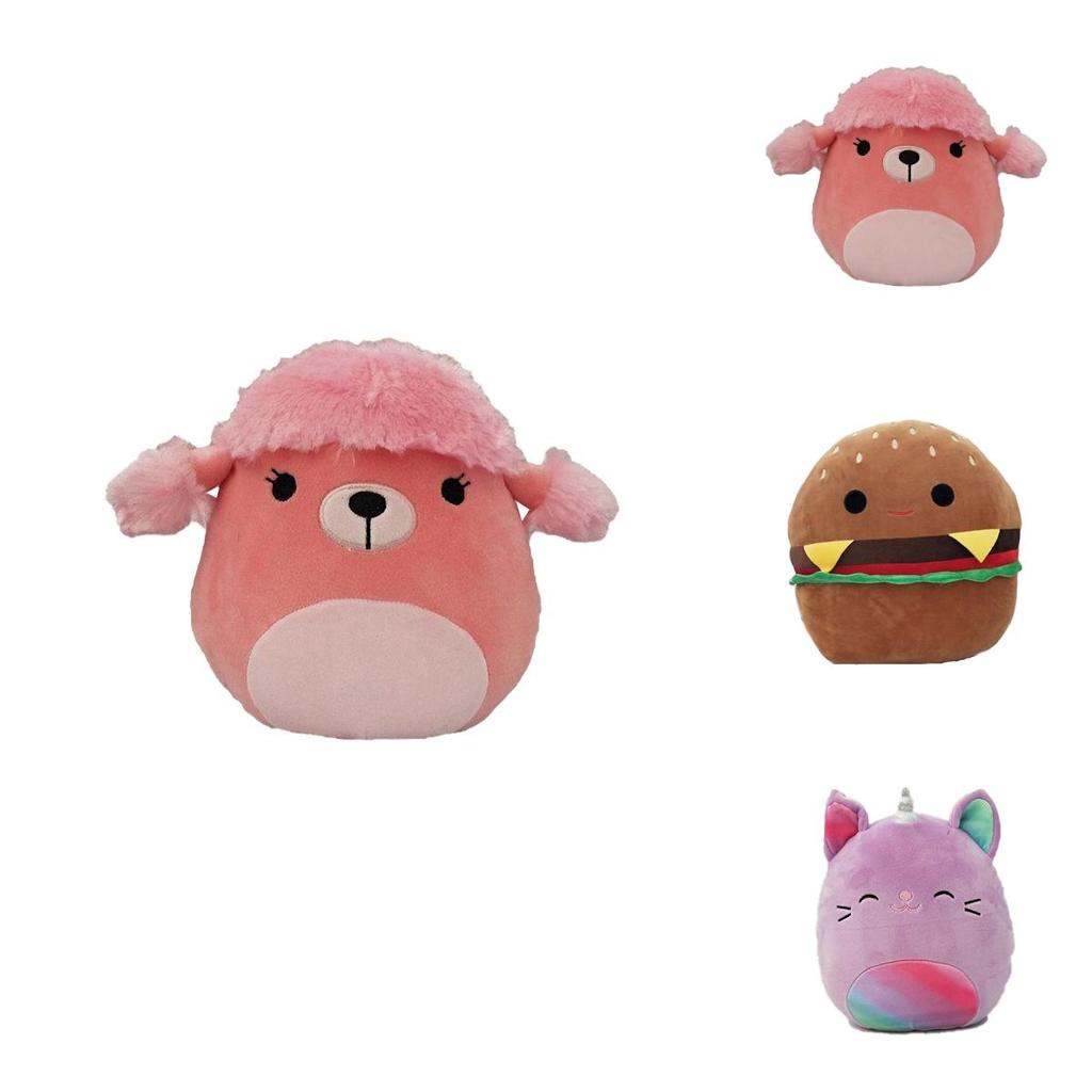 Peluche Hamburger Squishmallow Deliziosamente Morbido Grande Cuscino Per Bambini E Adulti