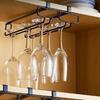 Lightweight Wine Glass Hanging Rack Durable Kitchen Storage Shelf  Kitchen Tools