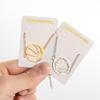 Stainless Steel Cartoon Geometric Basketball Pendant Bracelet for Men & Women