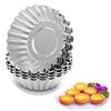 Durable Thickened Tin Egg Tart Molds Modern Simple Style Baking Tools