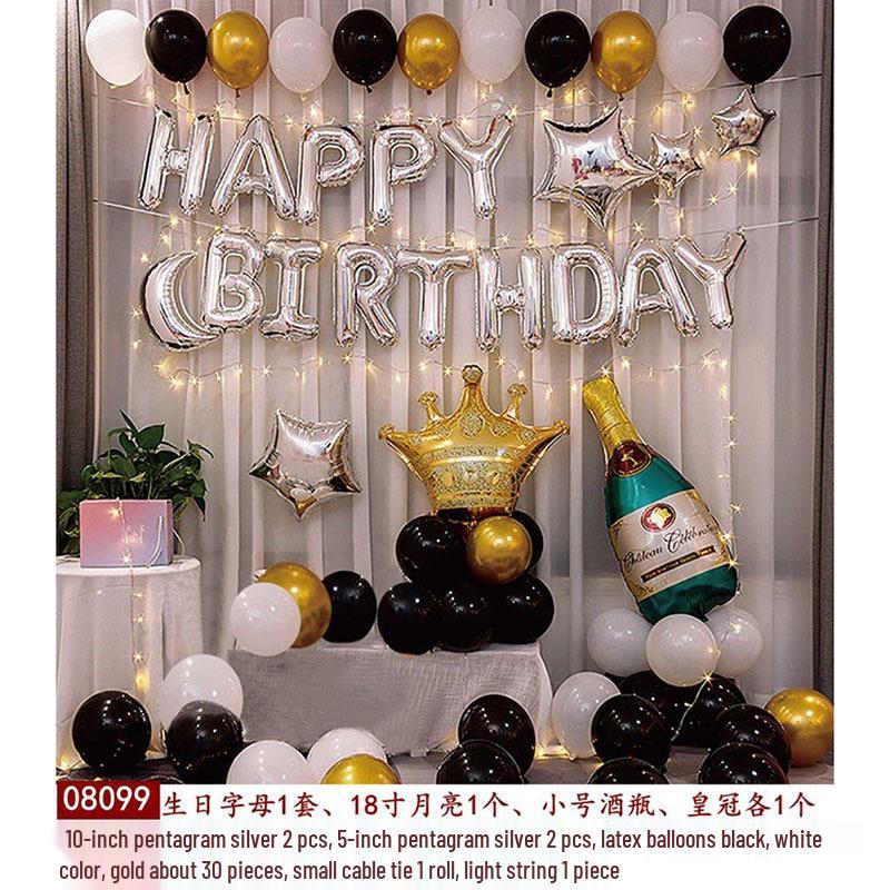 Geburtstagsdeko Ballon-Set für Kinder - Themen-Hintergrund mit Folienballons