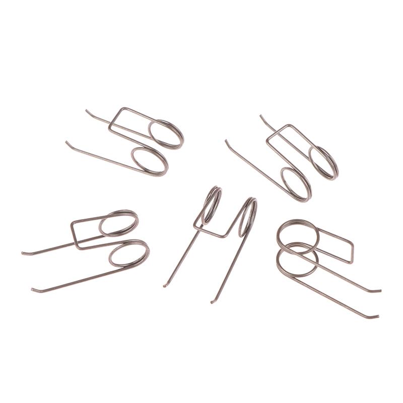 5Pcs Double Torsion Spring 0.9*11Mm Stainless Steel Strong Electrician Wire Stripper Spring Hardwares