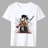 Summer Man T-Shirt Personality Cartoon ComicPrint Series Male Short Sleeve Tops High Quality White Men's Tee Shirt