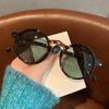 New Vintage Women Sunglasses Brand Design Fashion Sun Mirror Round Plastic Frame Men Retro Luxury Holiday Sun Glasses Uv400