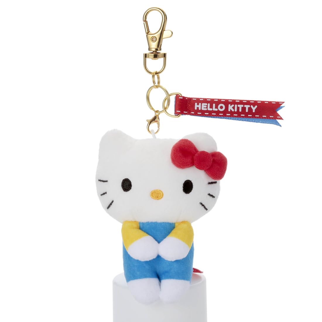 Takara Tomy Arts Sanrio Characters Chokkorisan Key Charm Mascot Hello Kitty 9cm (Approx. tall)