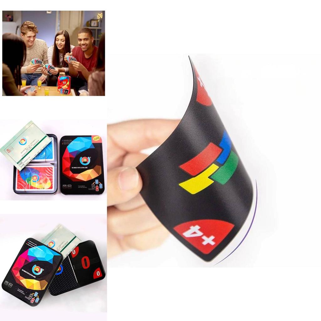 Autentické hrací karty Deluxe Edition Zábavná desková hra pro dospělé a večírky