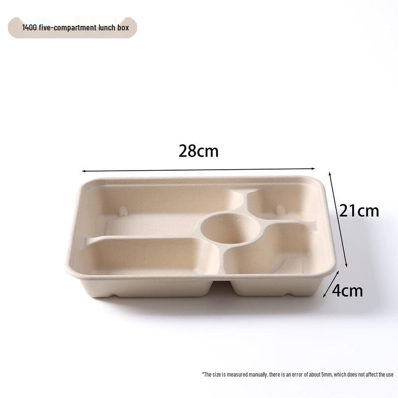 ZISIZ Disposable Food-Grade Pulp Container