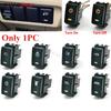 1PC Car Led DRL Fog Light Power On Off Radar Music Switch Button with Wire For Nissan Qashqai Tiida X-TRAIL Patrol Y62 08 - 15