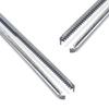 Stainless Steel Seafood Tongs with Serrated Grips Antislip Clamp Rubbish Clip Long Handle Tool for Cooking and Camping
