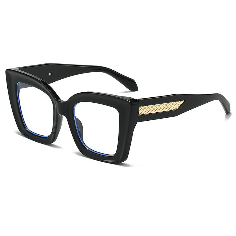 New trendy versatile sunglasses, high-end European and American simple square versatile men's and women's sunglasses