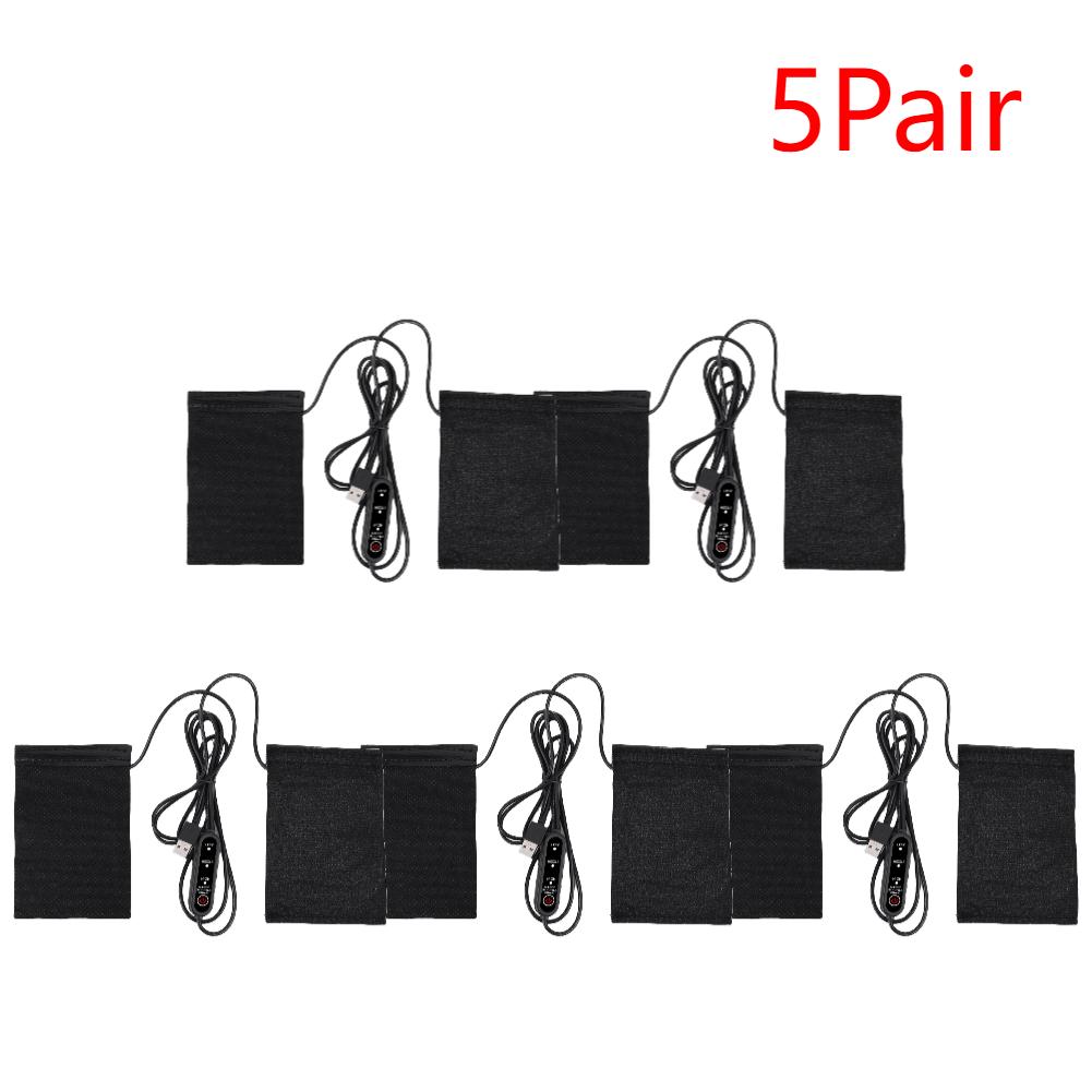 1-5pcs Winter Motorcycle Heating Handlebar Cover Anti Slip Electric Heated Grip Cover Electric Heated Handgrips for Outdoor