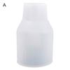 Vase Epoxy Resin Mold Handmade Silicone 4 Shapes Easy Release DIY Flower Pot Ornament Cement Gypsum Mould Home Supplies