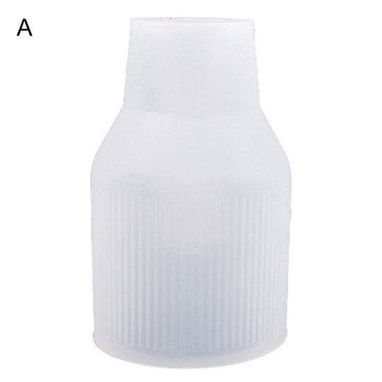 Vase Epoxy Resin Mold Handmade Silicone 4 Shapes Easy Release DIY Flower Pot Ornament Cement Gypsum Mould Home Supplies