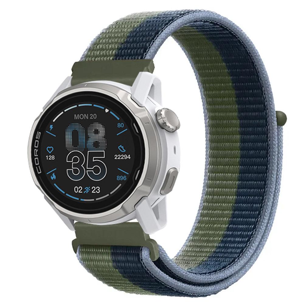20mm 22mm Nylon Loop Strap for COROS APEX 4 42mm/PACE Pro/CMF Watch 3 Pro Smartwatch Breathable Band for Suunto Vertical/Race 2