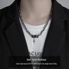 Trendy Men's Clavicle Necklace: Versatile, High-End, Simple Hip Hop Jewelry