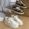 Versatile Classic Commuter Thick-soled White Shoes 2025 New Popular Autumn Height Increase Lightweight Casual Sports Shoes