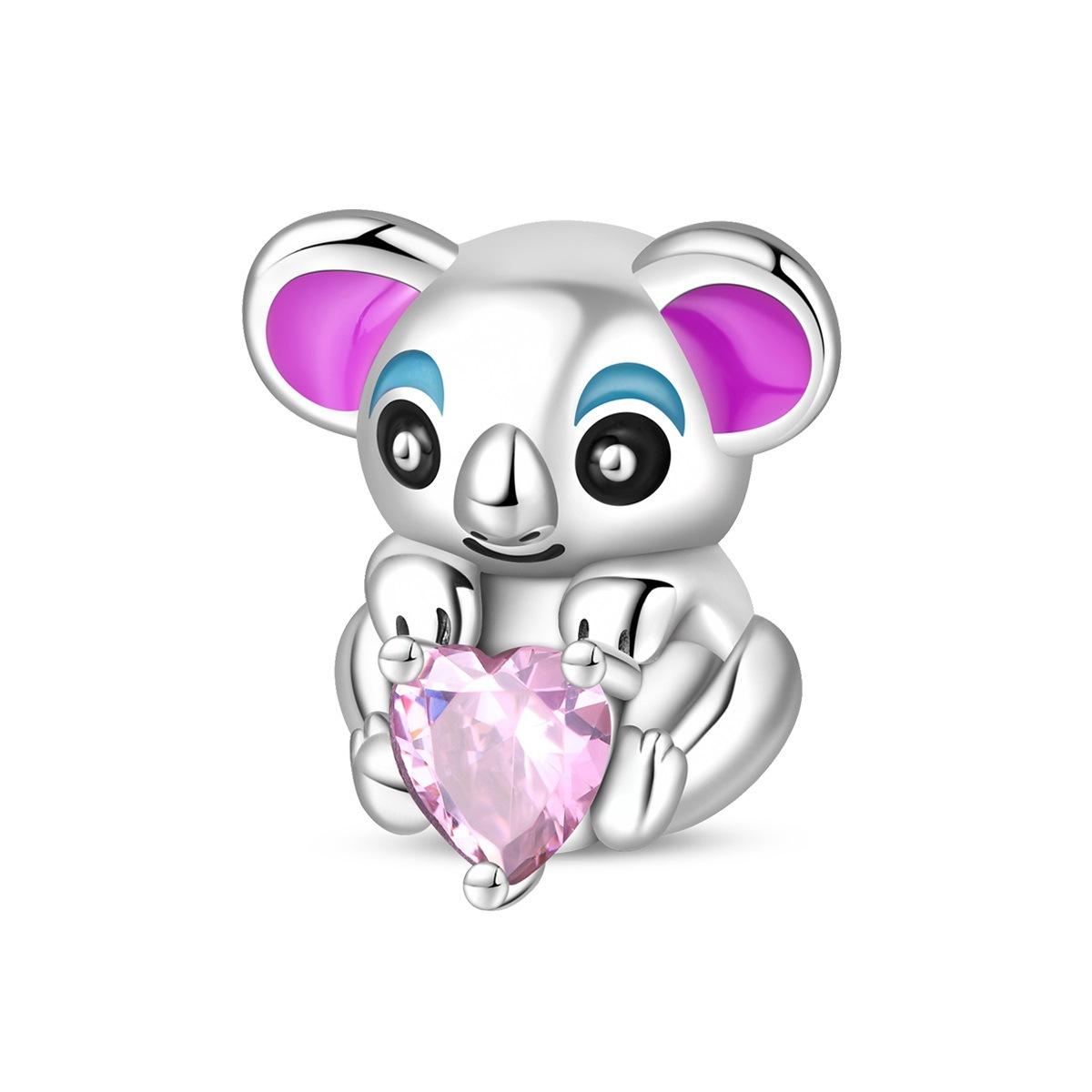 

Charming One-Eyed Monster Beads Rabbit Koala Pendant Handmade Jewelry Accessories Bracelet Beading Supplies