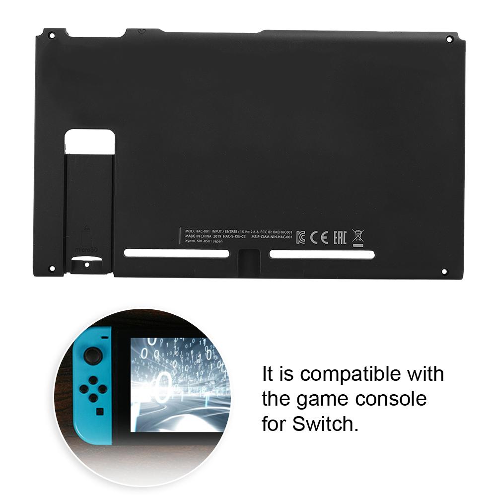 Rear Back Cover for Switch Game Console Replacement Housing Battery Shell Panel Gaming Equipment