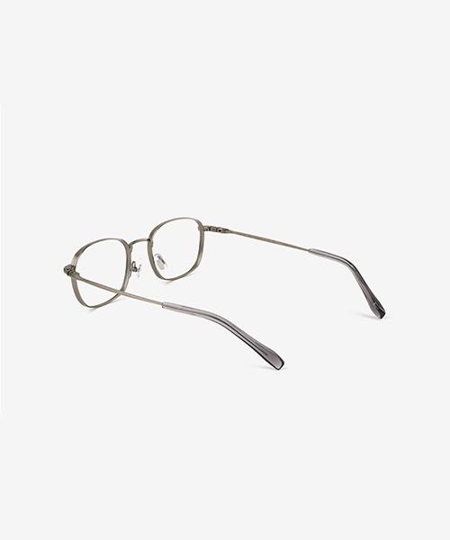 Techeuoaiweeo Ls-02T Glasses Frame C4 Atique Silver