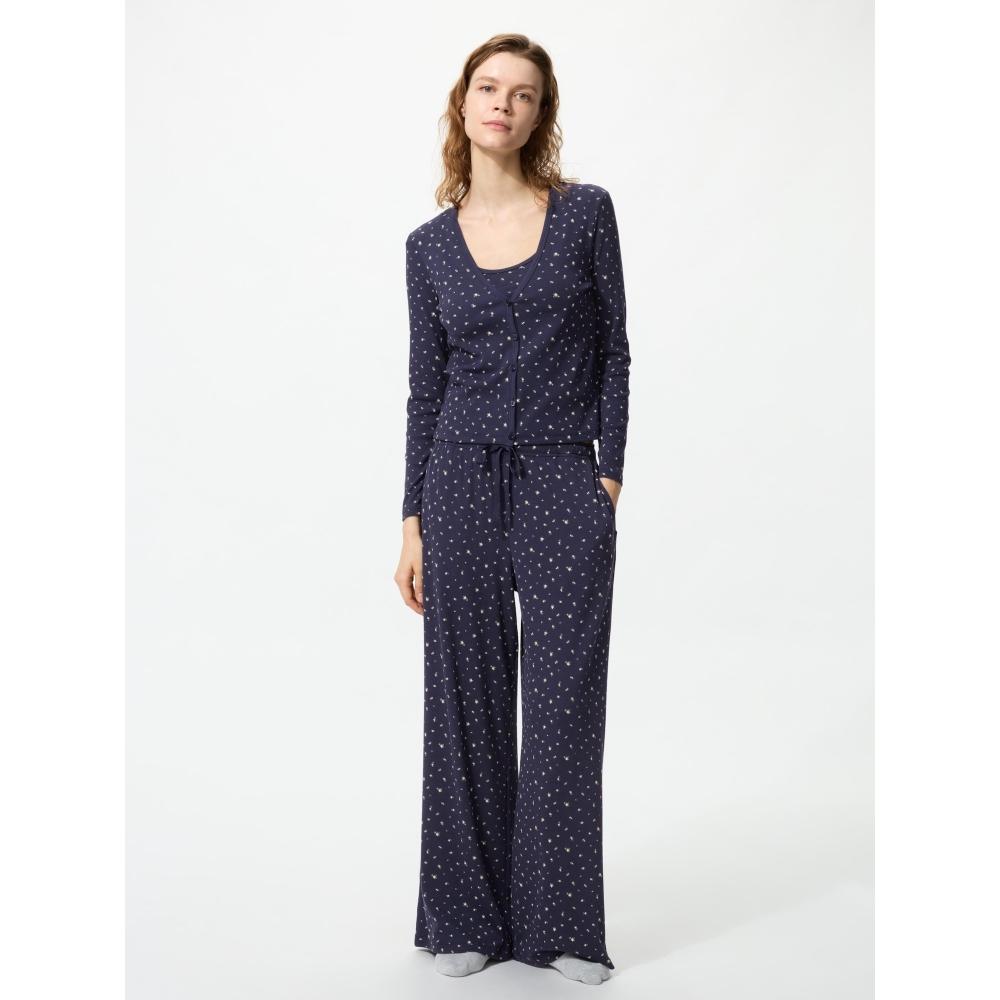 Uniqlo Japan Ribbed Easy Pants Long