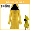 Vysoce kvalitní pláštěnka s kapucí Six z Little Nightmares 2, vhodná pro Halloween Cosplay a další