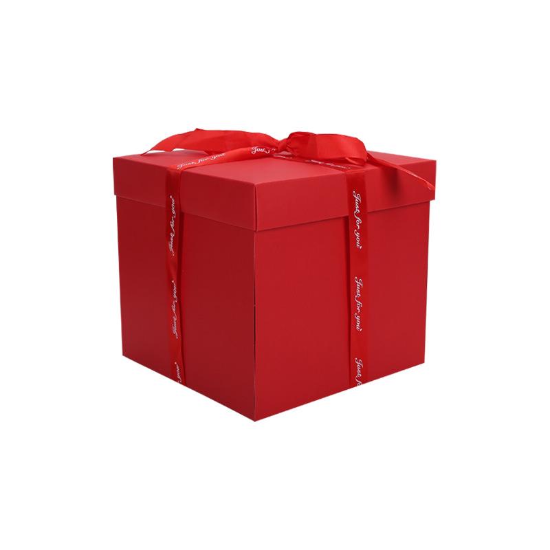 

Five-Layer DIY Explosion Box: Handmade Photo Album & Creative Birthday Gift 590*590 mm Opened