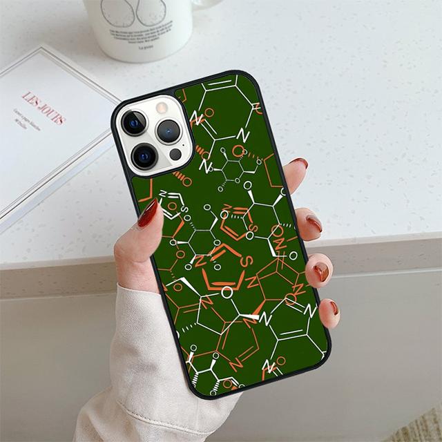 Science Chemistry Style Phone Case For iPhone 17 Air 13 12 14 15 16 Cover For Apple Pro Max 6S Plus Coque