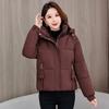 cotton-padded clothes thickened fashion short cotton-padded clothes winter foreign style new small removable hat warm cotton-padded jacket