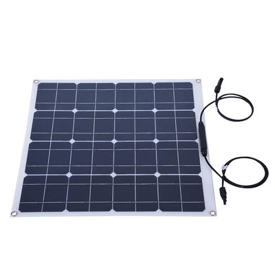 50W Portable Flexible High Efficiency 12V Solar Panel Outdoor for Home  Boat   Yacht   RV