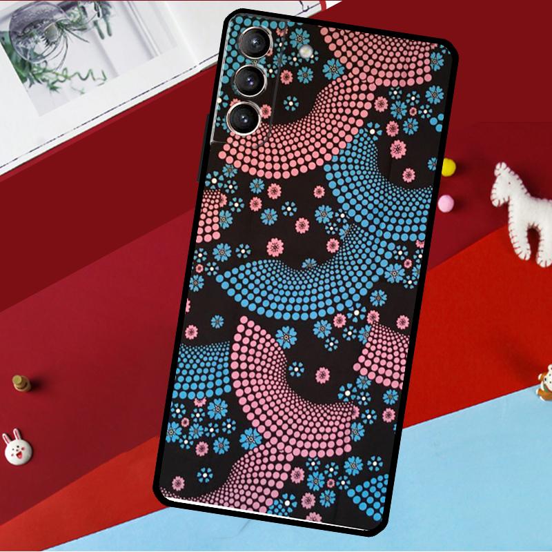 African Style Fabric Print Funda For Samsung Galaxy S26 S25 S24 S21 S22 S23 Ultra S10 Plus S20 FE S25 FE Phone Case