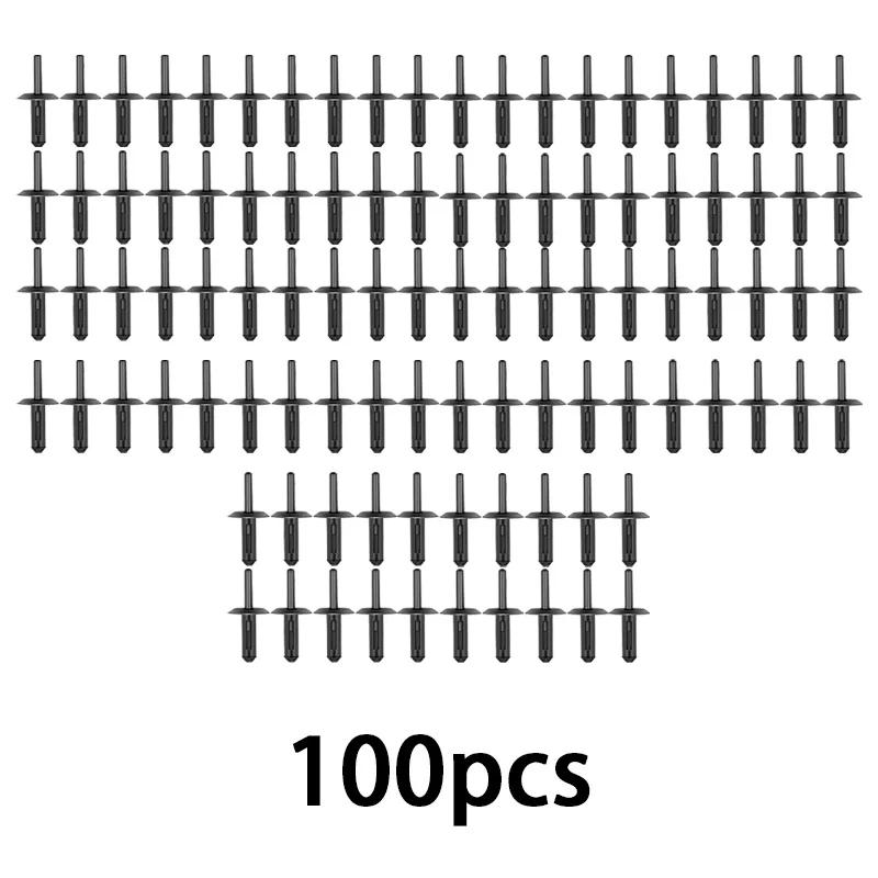 Automotive Car Fastener Clips Auto Body Bumper Rivets Durable Anti-Vibration Anti-Loosening Fender Liner Fasteners Accessories