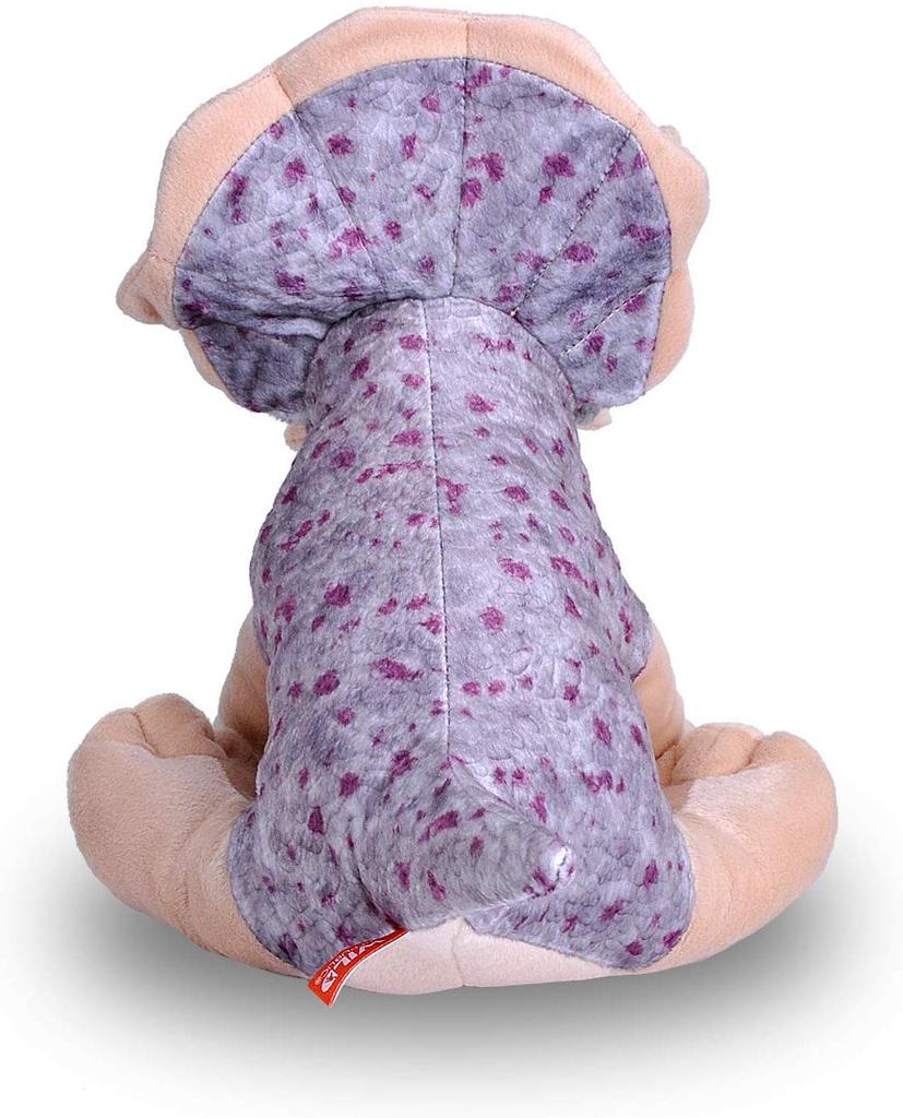 Wild Republic Triceratops Plush Cuddlekins 10960 Toy, 12"