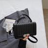 Spring high-end texture small bag trendy women's bag popular shoulder messenger bag fashionable portable small square bag